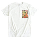 Kimono Pocket T-Shirt – Flower Garden