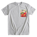 着物ポケットTシャツ – フローラルガーデン