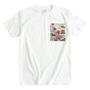 着物ポケットTシャツ – 紅葉の詩