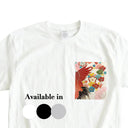 Kimono Pocket T-Shirt – Crane Harmony