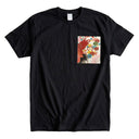 Kimono Pocket T-Shirt – Crane Harmony