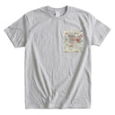 Kimono Pocket T-Shirt – Floral Stream Ed. 01