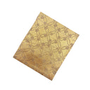 Golden Weave Ed. 02 Kimono Pocket T-Shirt with a pocket of vintage Nishijin-ori kimono silk in a golden shippo seven-treasures lattice