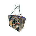 Kimono Obi Bag – Golden Weave